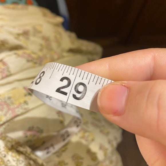 Calypso St. Barth Womens Cream Button Up Balloon Sleeve Floral Blouse Sz 1 XL - Picture 10 of 12